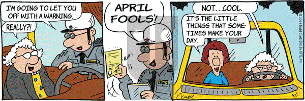 Lola on Friday April 1, 2011 Comic Strip