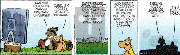 Over the Hedge on Tuesday June 29, 2021 Comic Strip
