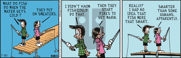 Grand Avenue on Monday July 30, 2018 Comic Strip
