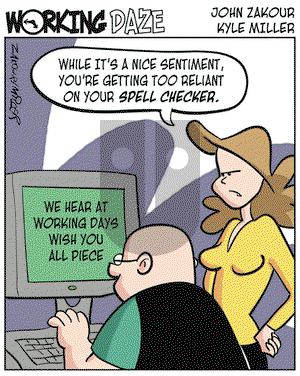 Working Daze on Monday September 11, 2006 Comic Strip