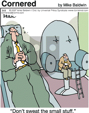 Cornered - Thursday May 3, 2007 Comic Strip