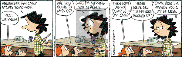 Baby Blues on Monday July 1, 2013 Comic Strip