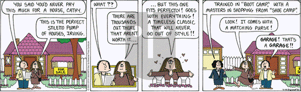 Cathy Classics on Tuesday July 19, 2005 Comic Strip