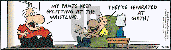 Frank and Ernest on Monday October 20, 2008 Comic Strip