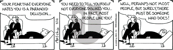 The Born Loser on Monday May 12, 2008 Comic Strip