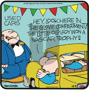 Ziggy on Sunday July 17, 2005 Comic Strip