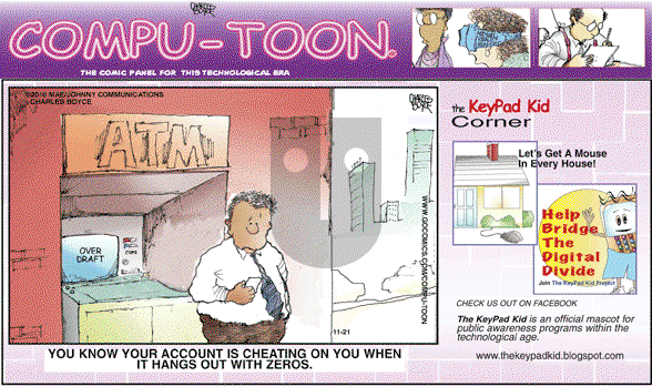 Compu-toon on Sunday November 21, 2010 Comic Strip