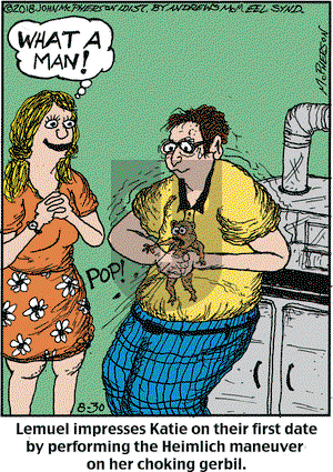 Close to Home on Thursday August 30, 2018 Comic Strip