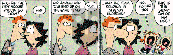 Baby Blues on Thursday February 25, 2021 Comic Strip