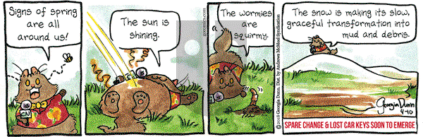 Breaking Cat News on Tuesday April 10, 2018 Comic Strip