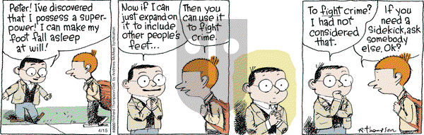 Cul de Sac - Monday April 15, 2024 Comic Strip