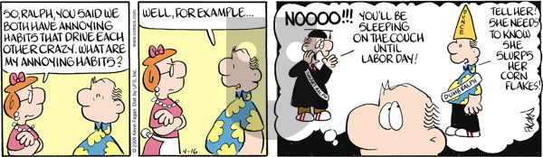 Drabble on Thursday April 16, 2009 Comic Strip