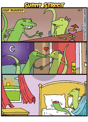 Sunny Street on Monday December 1, 2014 Comic Strip