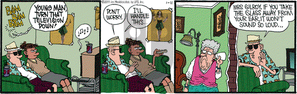 Monty on Tuesday January 11, 2011 Comic Strip