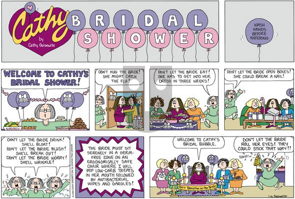 Cathy Classics on Friday September 16, 2005 Comic Strip