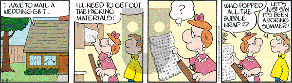 Drabble on Monday August 8, 2011 Comic Strip