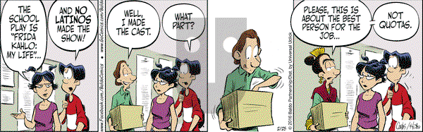Baldo on Thursday February 25, 2016 Comic Strip