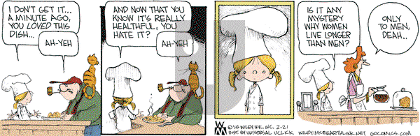 Non Sequitur - Saturday February 21, 2015 Comic Strip