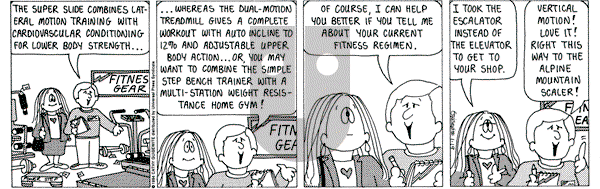 Cathy Classics - Wednesday January 19, 1994 Comic Strip