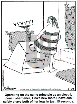 Close to Home on Friday January 24, 1997 Comic Strip