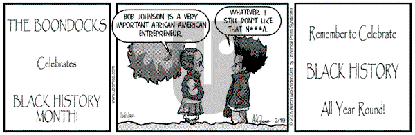 The Boondocks on Saturday September 22, 2012 Comic Strip