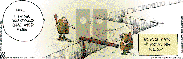 Non Sequitur on Monday November 28, 2016 Comic Strip