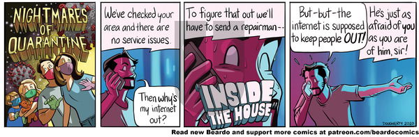 Beardo on Wednesday January 29, 2025 Comic Strip