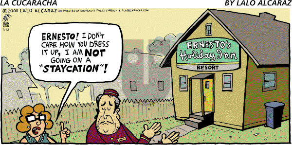 La Cucaracha on Sunday July 13, 2008 Comic Strip