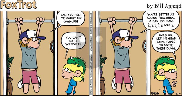 FoxTrot - Sunday June 19, 2022 Comic Strip