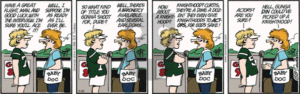 Doonesbury on Saturday May 28, 2016 Comic Strip