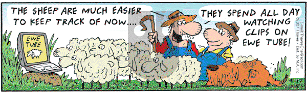 Frank and Ernest - Tuesday April 17, 2007 Comic Strip