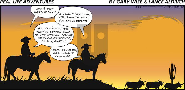 Real Life Adventures on Sunday May 29, 2016 Comic Strip