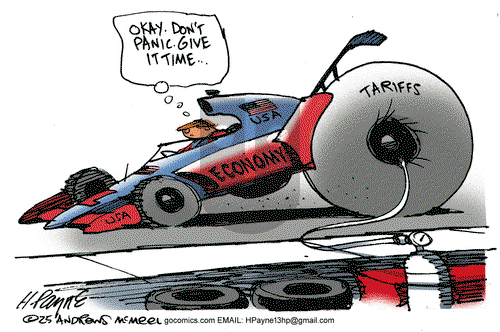 Henry Payne - Monday April 7, 2025 Comic Strip