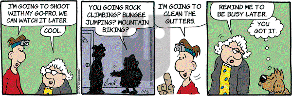 Lola on Monday November 3, 2014 Comic Strip
