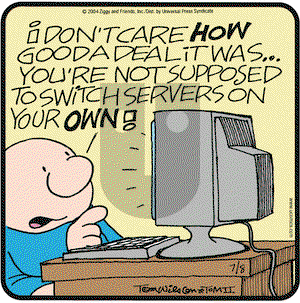 Ziggy on Thursday July 8, 2004 Comic Strip