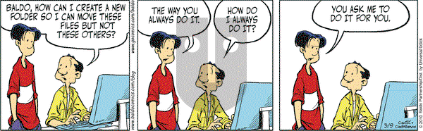 Baldo on Tuesday March 9, 2010 Comic Strip