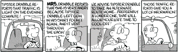 Drabble on Thursday September 26, 2002 Comic Strip
