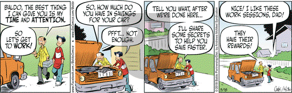 Baldo on Friday May 18, 2018 Comic Strip