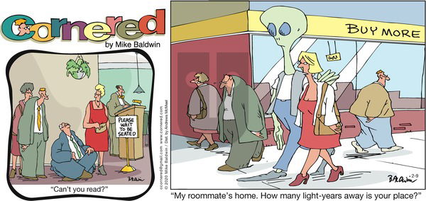 Cornered on Sunday February 9, 2020 Comic Strip