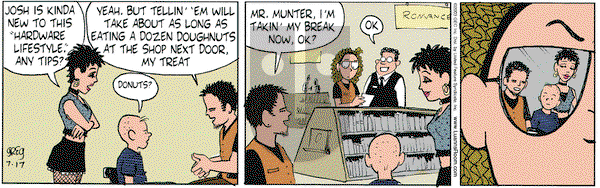 Luann on Thursday July 17, 2003 Comic Strip
