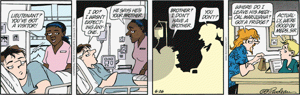 Doonesbury on Saturday June 26, 2004 Comic Strip