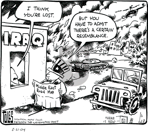 Tom Toles on Friday May 21, 2004 Comic Strip