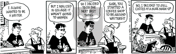 Betty - Thursday May 17, 2001 Comic Strip