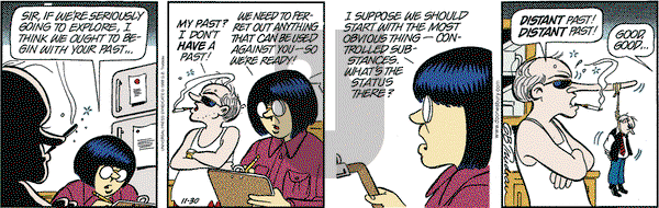Doonesbury on Tuesday November 30, 1999 Comic Strip