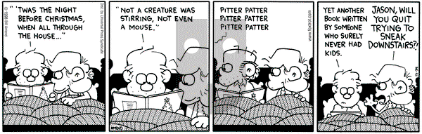 FoxTrot - Thursday December 24, 1998 Comic Strip