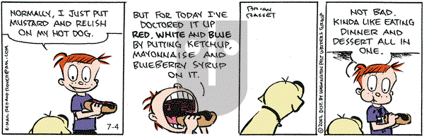 Red and Rover on Thursday July 4, 2002 Comic Strip