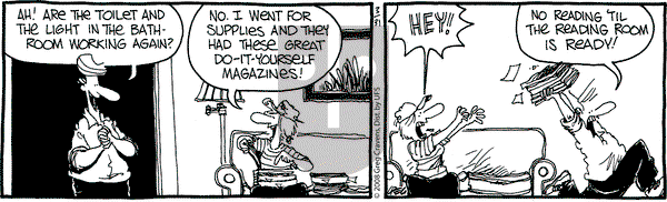 The Buckets on Monday March 31, 2008 Comic Strip