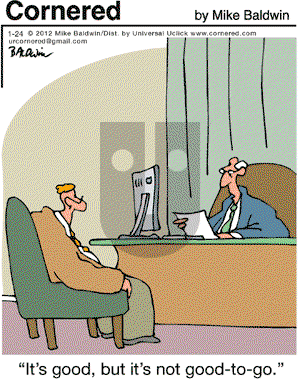 Cornered on Tuesday January 24, 2012 Comic Strip