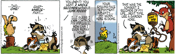 Over the Hedge on Saturday June 25, 2011 Comic Strip