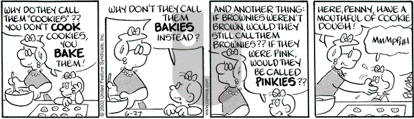Drabble on Friday June 27, 2003 Comic Strip